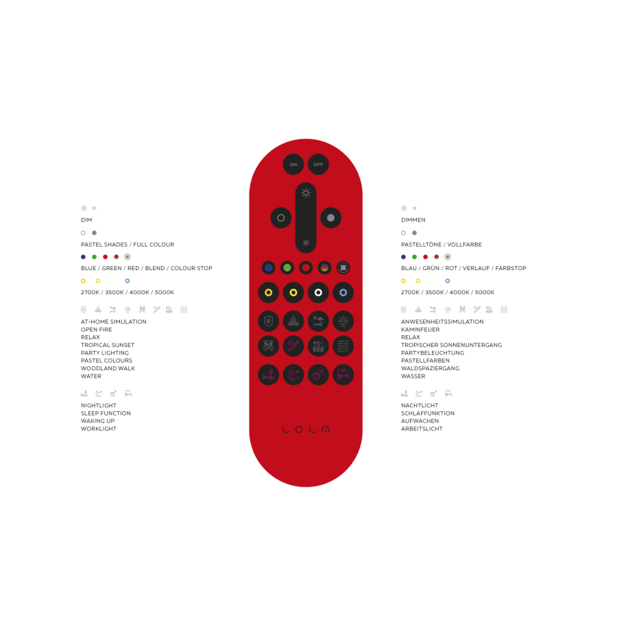 Leuchten Direkt Kiara CCT LED Plafondi 6 Leuchten Direkt Kiara CCT LED Plafondi - Image 4