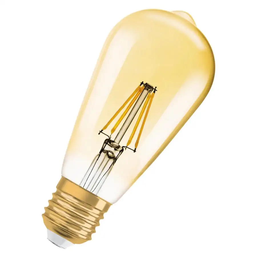Osram 1906 Edison E27 420lm 2500K Vintage Led-lamppu 3 Osram 1906 Edison E27 420lm 2500K Vintage Led-lamppu