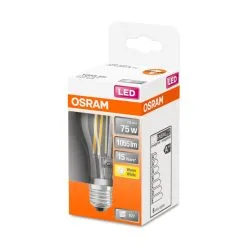 Osram E27 1055lm 2700K Filamentti Led-vakiolamppu, Kirkas -Sisustusvalo Kauppa 4058075112360 2