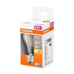 Osram E27 1055lm 2700K Filamentti Led-vakiolamppu, Matta -Sisustusvalo Kauppa 4058075115910 2