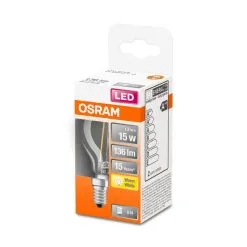 Osram E14 136lm 2700K Filamentti Led-pienkupulamppu, Kirkas 5 Osram E14 136lm 2700K Filamentti Led-pienkupulamppu, Kirkas -Sisustusvalo Kauppa 4058075434349 2