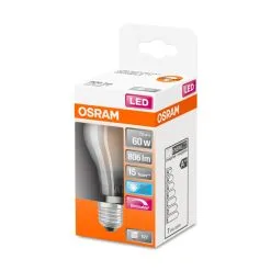 Osram E27 806lm 4000K Himmennettävä Filamentti Led-vakiolamppu, Matta 5 Osram E27 806lm 4000K Himmennettävä Filamentti Led-vakiolamppu, Matta -Sisustusvalo Kauppa 4058075434608 2