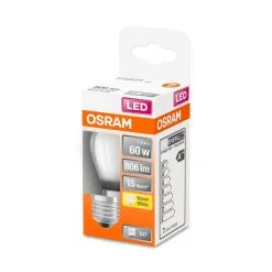 Osram E27 806lm 2700K Filamentti Led-pienkupulamppu, Matta -Sisustusvalo Kauppa 4058075434905 2