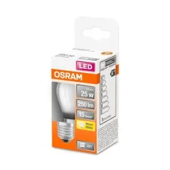 Osram E27 250lm 2700K Filamentti Led-pienkupulamppu, Matta -Sisustusvalo Kauppa 4058075436442 2