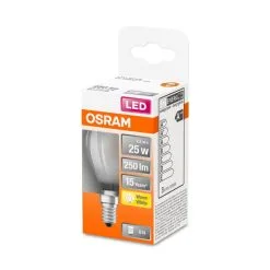 Osram E14 250lm 2700K Filamentti Led-pienkupulamppu, Matta -Sisustusvalo Kauppa 4058075436626 2