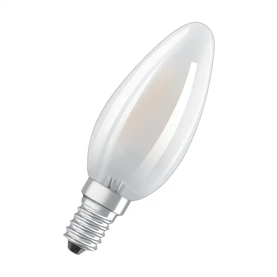 Osram E14 250lm 2700K Filamentti Led-kynttilälamppu, Matta 3 Osram E14 250lm 2700K Filamentti Led-kynttilälamppu, Matta