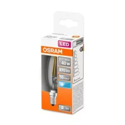 Osram E14 470lm 4000K Filamentti Led-kynttilälamppu, Kirkas 5 Osram E14 470lm 4000K Filamentti Led-kynttilälamppu, Kirkas -Sisustusvalo Kauppa 4058075437142 2