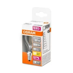 Osram E14 806lm 2700K Himmennettävä Filamentti Led-pienkupulamppu, Kirkas 5 Osram E14 806lm 2700K Himmennettävä Filamentti Led-pienkupulamppu, Kirkas -Sisustusvalo Kauppa 4058075447875 2