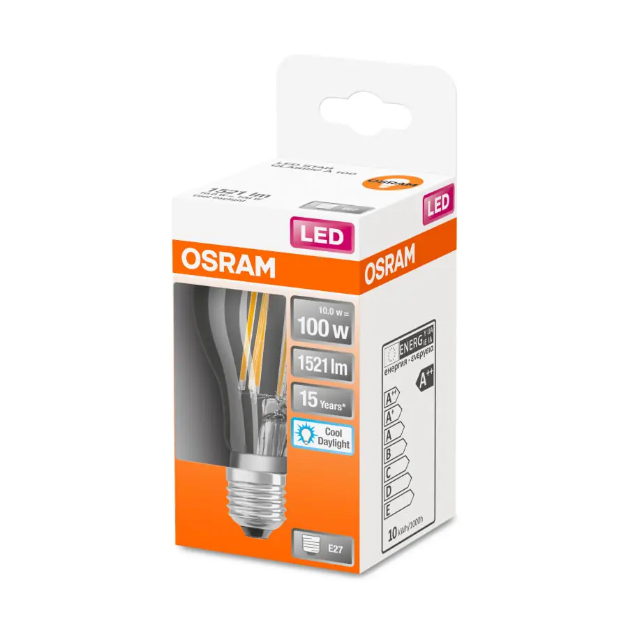 Osram Star E27 1521lm 6500K Led-vakiolamppu, Kirkas 4 Osram Star E27 1521lm 6500K Led-vakiolamppu, Kirkas - Image 2