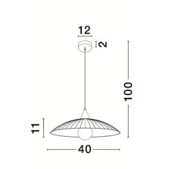 Nova Luce Shell Riippuvalaisin 7 Nova Luce Shell Riippuvalaisin -Sisustusvalo Kauppa 5212017408389 3