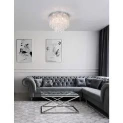 Nova Luce Nunzia Kristalliplafondi 7 Nova Luce Nunzia Kristalliplafondi -Sisustusvalo Kauppa 5212017427090 3