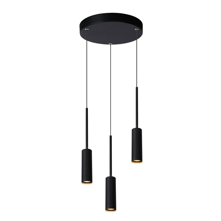 Lucide Tubule 3-os LED Riippuvalaisin 3 Lucide Tubule 3-os LED Riippuvalaisin