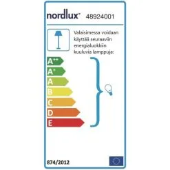 Nordlux Milford Lattiavalaisin -Sisustusvalo Kauppa 5701581463882 5