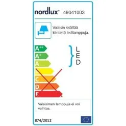 Nordlux Nestor Seinävalaisin 7 Nordlux Nestor Seinävalaisin -Sisustusvalo Kauppa 5701581464889 5