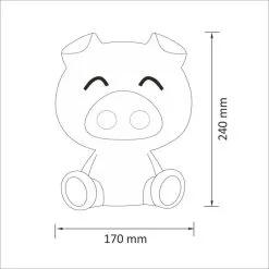 Polux Swinka LED Pöytävalaisin -Sisustusvalo Kauppa 5901508308238 2