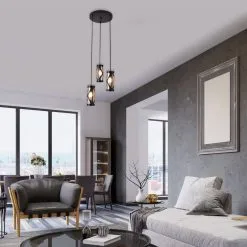 Rabalux Oberon 3-os Riippuvalaisin 6 Rabalux Oberon 3-os Riippuvalaisin -Sisustusvalo Kauppa 5998250353395 2