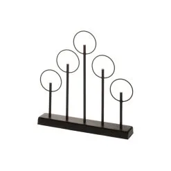 Finnlumor 5-haarainen Musta Metalli Kynttelikkö 7 Finnlumor 5-haarainen Musta Metalli Kynttelikkö -Sisustusvalo Kauppa 6410413305953 2