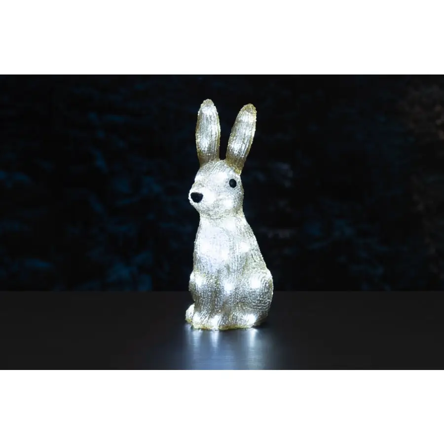 Finnlumor 32cm Led Akryylijänis 3 Finnlumor 32cm Led Akryylijänis