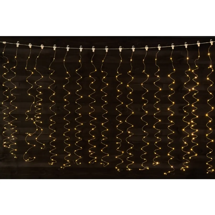 Finnlumor Hurrikaani 20x2m 400 Micro Led Valoverho 3 Finnlumor Hurrikaani 20x2m 400 Micro Led Valoverho