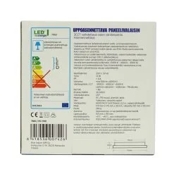 Led Energie 900lm Neliö Uppo 3CCT+himmennettävä Led Paneelivalo, Sisäänrakennettu Liitäntälaite 7 Led Energie 900lm Neliö Uppo 3CCT+himmennettävä Led Paneelivalo, Sisäänrakennettu Liitäntälaite -Sisustusvalo Kauppa 6418536007426 3