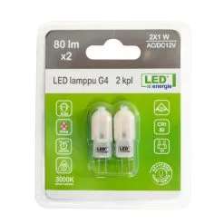 Led Energie G4 90lm 2kpl Ledlamppu
