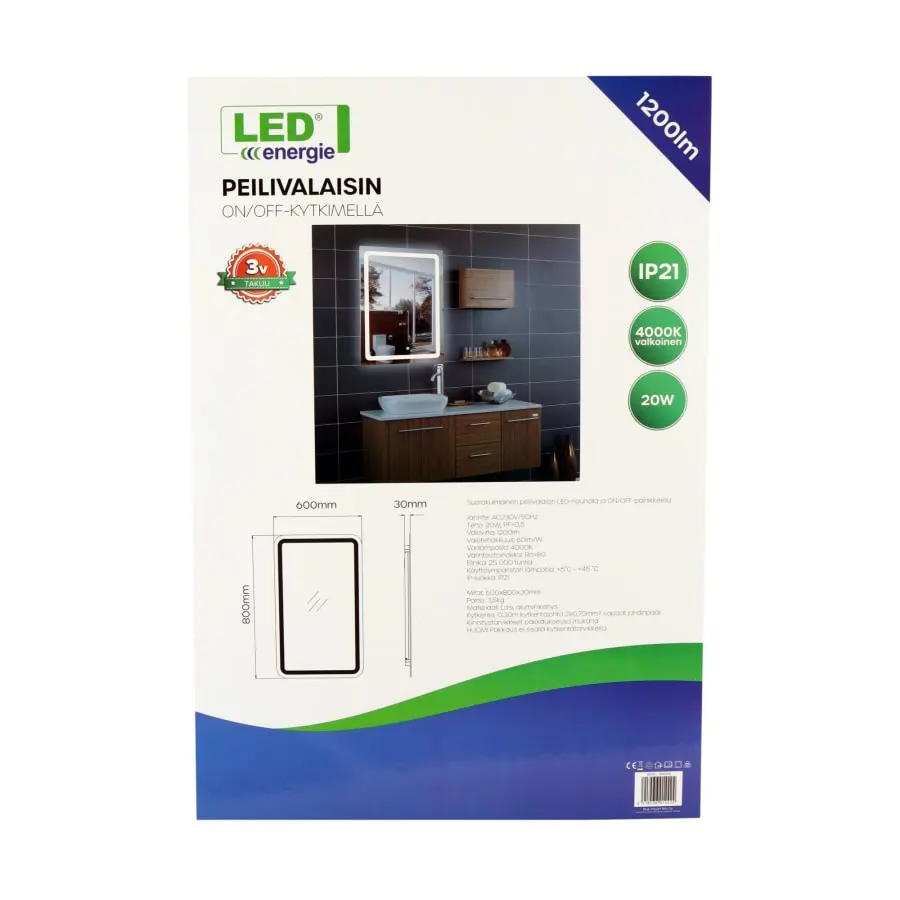 Led Energie Valaisinpeili 6 Led Energie Valaisinpeili - Image 4