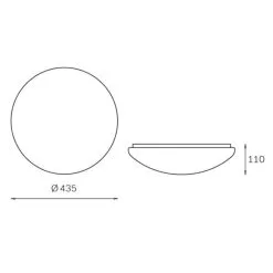 Innolux Jasmina Dali 4000K Himmennettävä LED Plafondi -Sisustusvalo Kauppa 6420611986663 3