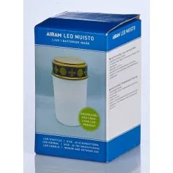 Airam Muisto 12 Cm Hautakynttilä -Sisustusvalo Kauppa 6435200178244