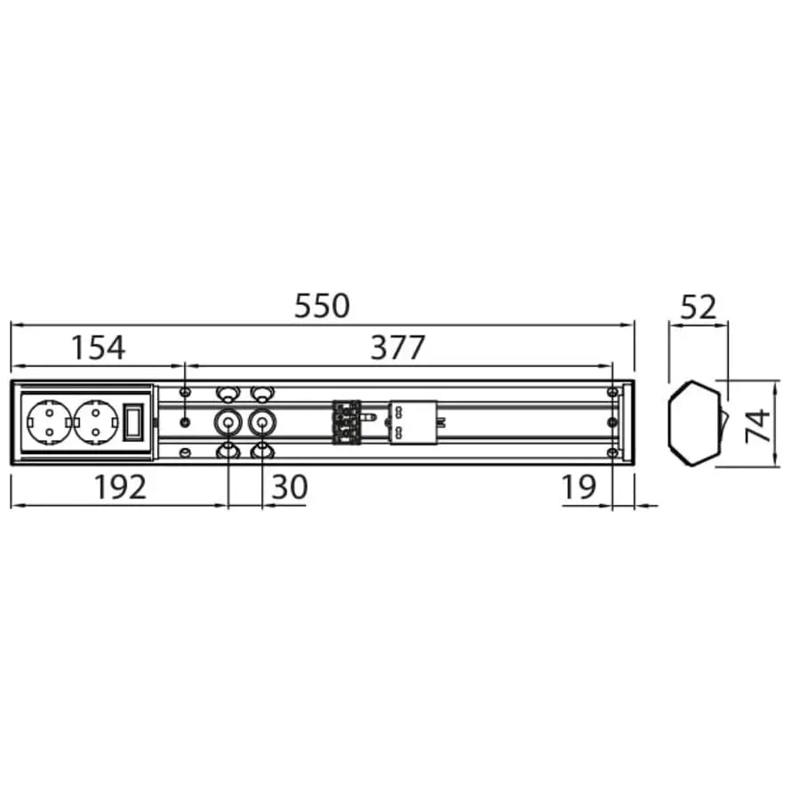 Airam Handy IP21 800lm 55 Cm Led-valaisin 4 Airam Handy IP21 800lm 55 Cm Led-valaisin - Image 2