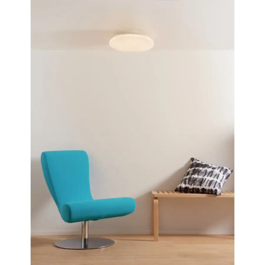 Airam Gaia Slim Round IP21 22W 40cm Himmennettävä Led Plafondi 4 Airam Gaia Slim Round IP21 22W 40cm Himmennettävä Led Plafondi - Image 2