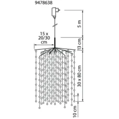 Airam Elemento IP44 300led Valokoriste -Sisustusvalo Kauppa 6435200266767 3