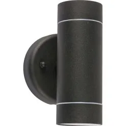 BrightSolar Luster2 Musta Seinävalaisin