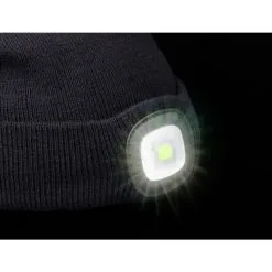 BrightSolar Beanie USB-ladattava LED Pipo, Musta -Sisustusvalo Kauppa 6438014204420 2
