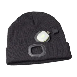 BrightSolar Beanie USB-ladattava LED Pipo, Harmaa -Sisustusvalo Kauppa 6438014204420 3 1