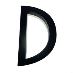 Finnbear Talonumero D LED-taustavalolla