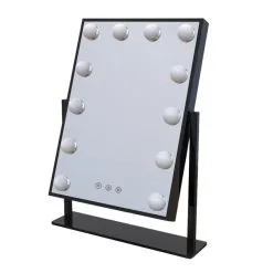 Lumio Lights Hollywood Peili 12 Lamppua Musta