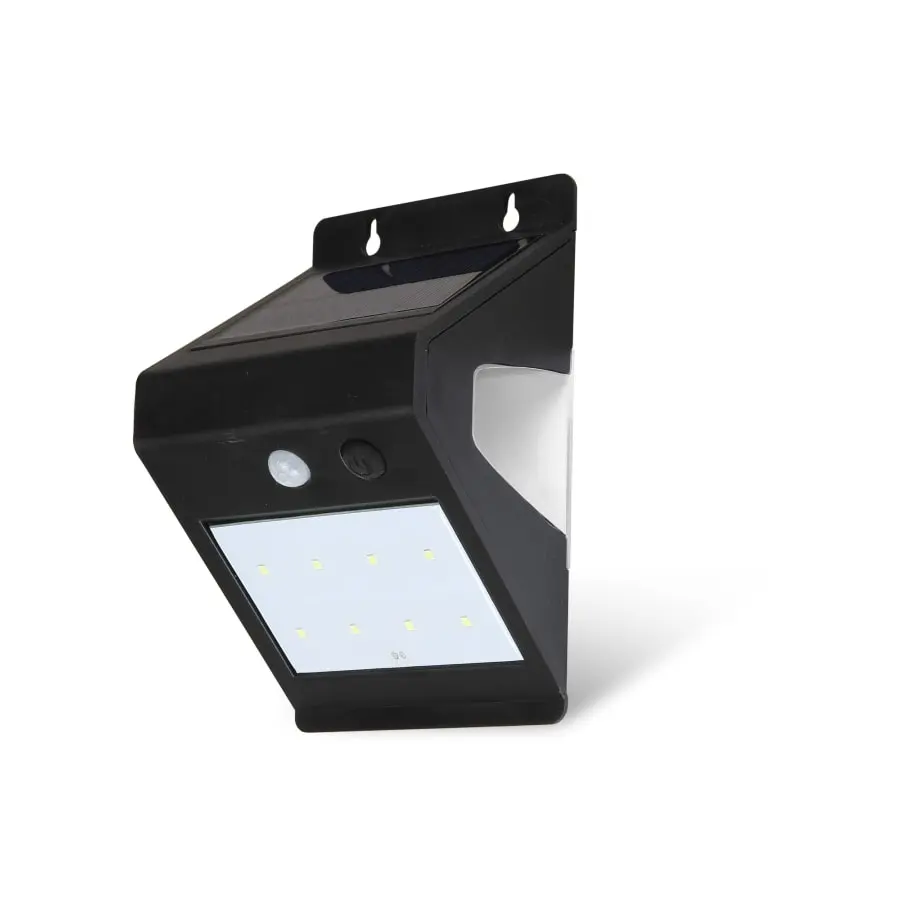 Lumio Lights Solar W-Guard Musta LED-seinävalaisin 3 Lumio Lights Solar W-Guard Musta LED-seinävalaisin