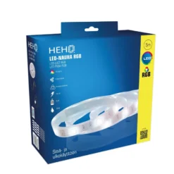 HEHQ 5m 24W RGB Led Nauha Kaukosäätimellä -Sisustusvalo Kauppa 6438152076385 4