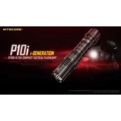 Nitecore P10i Taskulamppu + 4000mAH 21700 Akkuparisto -Sisustusvalo Kauppa 6952506406500 4