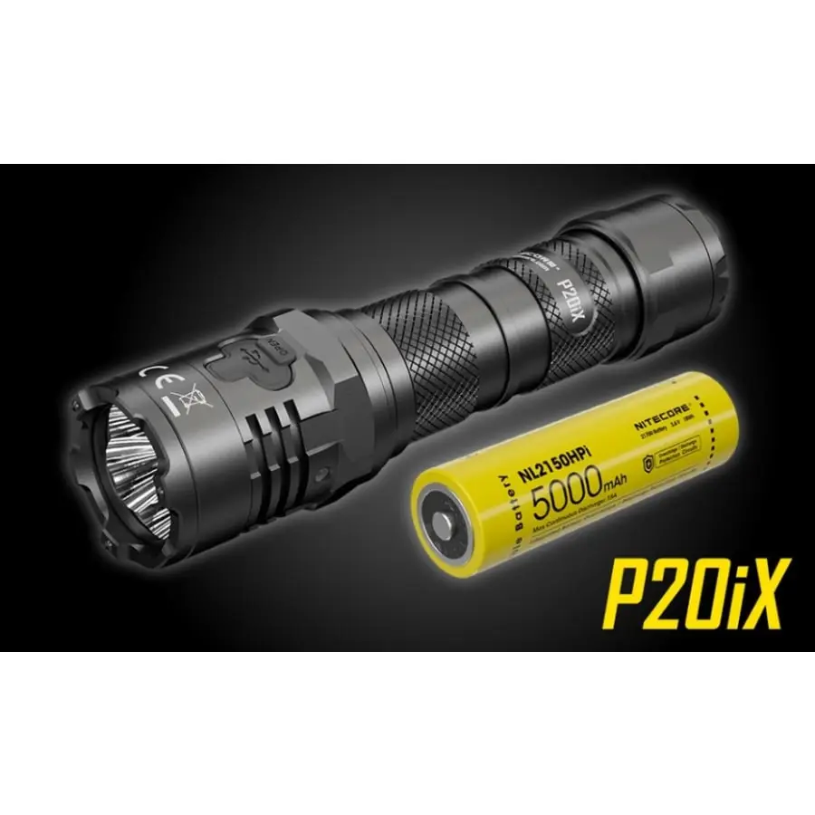 Nitecore P20iX Taskulamppu + 5000mAH NL2150HPi Akkuparisto 4 Nitecore P20iX Taskulamppu + 5000mAH NL2150HPi Akkuparisto - Image 2