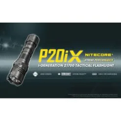 Nitecore P20iX Taskulamppu + 5000mAH NL2150HPi Akkuparisto 10 Nitecore P20iX Taskulamppu + 5000mAH NL2150HPi Akkuparisto -Sisustusvalo Kauppa 6952506406722 4