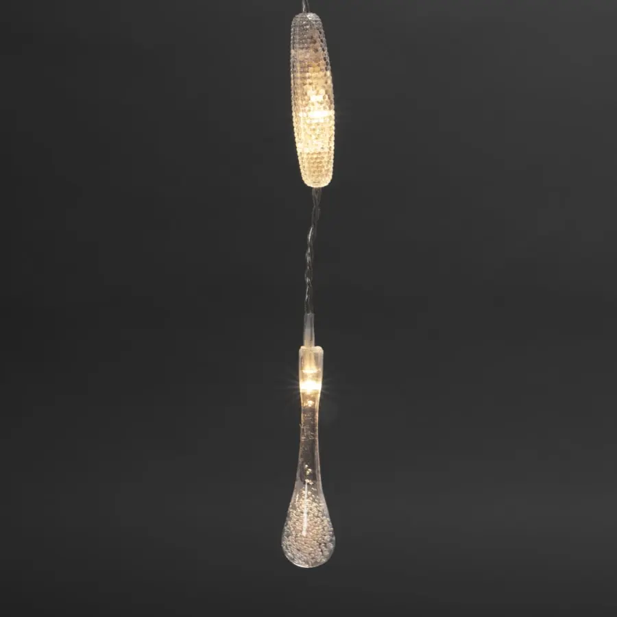 Konstsmide 4051-103 IP44 140x120cm 140LED Lämminvalkoinen Pisara Valoverho 6 Konstsmide 4051-103 IP44 140x120cm 140LED Lämminvalkoinen Pisara Valoverho - Image 4