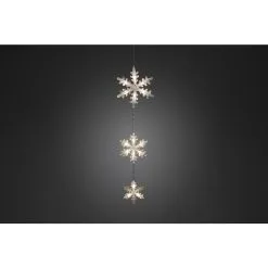 Konstsmide 6116-103 3 Hiutaletta LED-valosarja