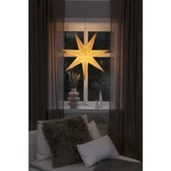 Konstsmide 5931-600 78cm Ruskea Paperitähti -Sisustusvalo Kauppa 7318305931602 5