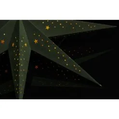 Konstsmide 5950-900 60cm Samettinen Vihreä Paperitähti 10 Konstsmide 5950-900 60cm Samettinen Vihreä Paperitähti -Sisustusvalo Kauppa 7318305950900 4