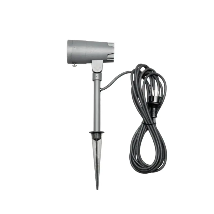 Konstsmide 7860-370 Andria Tummanharmaa Puutarhaspotti 3 Konstsmide 7860-370 Andria Tummanharmaa Puutarhaspotti