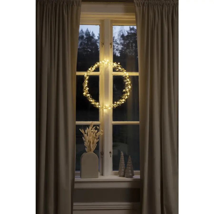 Konstsmide 1788-803 45cm Messinkikoriste Kranssi 6 Konstsmide 1788-803 45cm Messinkikoriste Kranssi - Image 4