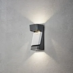 Konstsmide 7976-370 Ravenna Tummanharmaa Seinävalaisin 8 Konstsmide 7976-370 Ravenna Tummanharmaa Seinävalaisin -Sisustusvalo Kauppa 7318307976373 3