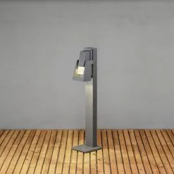 Konstsmide 7983-370 Potenza Tummanharmaa Pollarivalaisin -Sisustusvalo Kauppa 7318307983371 2