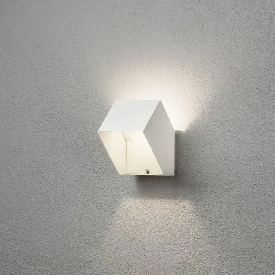 Konstsmide 7988-250 Pescara Valkoinen Seinävalaisin 4 Konstsmide 7988-250 Pescara Valkoinen Seinävalaisin - Image 2